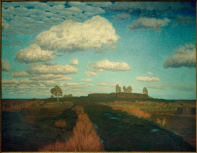 Dans la tourbière, vers 1904 - Fritz Overbeck